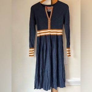 Kidichic sweater dress, size small (18), new